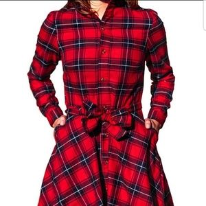 Kiel James Patrick Cozy Cabin Flannel Dress
